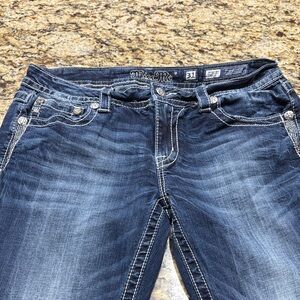 Miss Me Women's Dark Blue Boot Cut Jeans